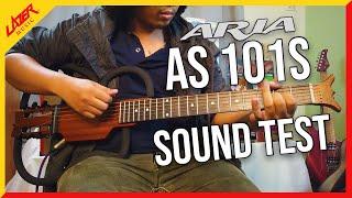 ARIA SINSONIDO AS-101S-MH Silent Guitar Sound Test || Great tone that is perfect for travelling 