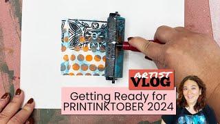 Artist Vlog 70: Getting Ready for PrintInktober (Inktober Variation) 2024