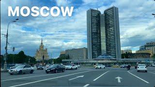 MOSCOW RUSSIA / Avto Tour / 4k uhd