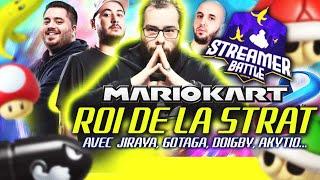 LE RETOUR DU ROI DE LA STRAT ! Streamer Battle Mario Kart 8 ft Macif !