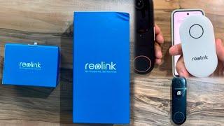 Reolink Doorbell D340B & Reolink Chime Unboxing & Set Up for the first time