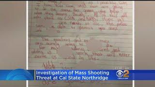 Cal State Northridge Makes Changes To Finals Week After Hand-Written Threat