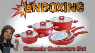 UNBOXING: Ceramic Cookware Set