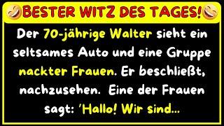  BESTER WITZ! Der 70-jährige Walter sieht eine Gruppe nackter Frauen auf seinem Grundstück...