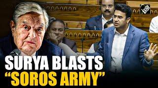 We are the party that is standing against your Soros army: BJP MP Tejasvi Surya blasts opposition