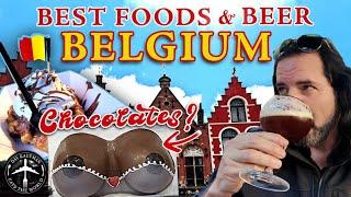 WHAT TO EAT IN EUROPE'S MEDIEVAL CITIES! Bruges & Ghent, Belgium