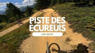 Piste Des Ecureuis Bikepark Les Gets France  Portes Du Soleil Full Run POV RAW