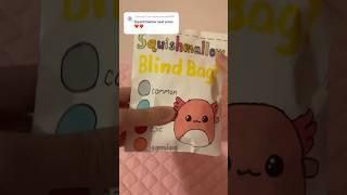 squishmallow blind bag! #blindbag #craft #diy #papersquishy #papercraft #squishmallows #kpop #shorts