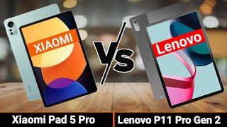 Xiaomi Pad 5 Pro 12.4 (2022) VS Lenovo Tab P11 Pro Gen 2 (2022) |