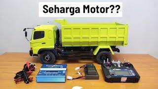 REVIEW RC TRUCK DUMP HINO 500 4x2 1/12 HANDMADE by @EliHamdihiz90