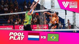 van de Velde/Immers vs. Pedro /Arthur - Pool Play Highlights | Rio de Janeiro 2024 #BeachProTour