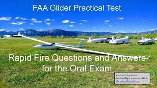 Rapid Fire Prep Quiz for Glider Checkride