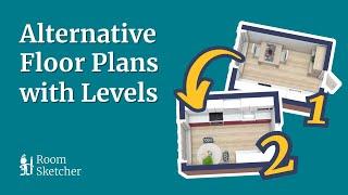 Create Alternative Floor Plans with Levels