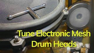 Tune Electronic Mesh Drum Heads