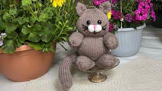 Freddy the Cat ~ Addi / Sentro / Circular Knitting