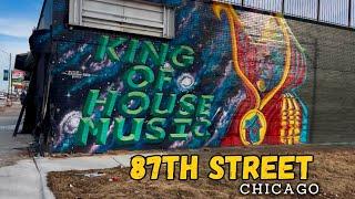 Chicago Neighborhood Walk | 87th Street Chicago | Chicago Neighborhood Walking Tour | Virtual Walk