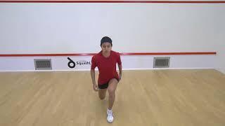 Beginner Warm Up  with Pro Squash coach Liz Irving