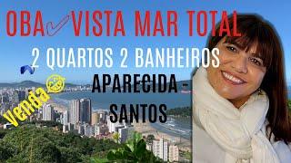 Bom Negocio!VISTA MAR TOTAL -Venda de Apartamento 2 quartos , 2 banheiros - Aparecida em Santos