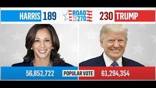 LIVE: 2024 Election Results Board - Donald Trump victory