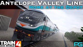 Train Sim World 4 - Antelope Valley Line - Home at the Depot Scenario - EMD F125/ Rotem Cab Car