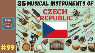 35 MUSICAL INSTRUMENTS OF CZECH REPUBLIC | LESSON #99 |  MUSICAL INSTRUMENTS | LEARNING MUSIC HUB