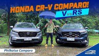 Honda CR-V V vs RS - Is the hybrid a runaway winner? | Philkotse Comparo