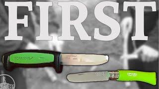 The Best FIRST KNIFE for Kids: Morakniv vs. Opinel