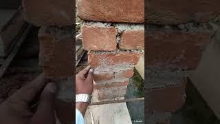Big mistake in brick masonry