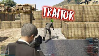Why Did You Leave The Game TRAITOR ? GTA Online Cross The Line Adversary Triple Money
