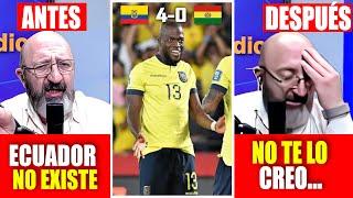 el ANTES y DESPUÉS de la prensa Boliviana que MEN0SPREClÓ a ECUADOR y Gonzalo Plata LOS CALLÓ!!!