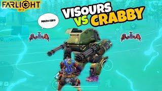 Farlight 84 SOLO vs SQUADS Gameplay || Visours Vs Crabby