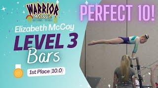 PERFECT Level 3 Bars Routine (10.0) - Warrior Classic 2023