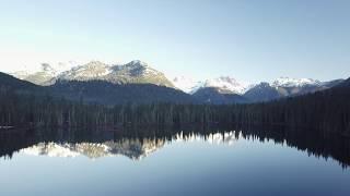 Cooper Lake DRONE FOOTAGE (stunning)