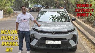 Tata Nexon Pure S Diesel 2024 - Best Car Under 15 Lakhs?