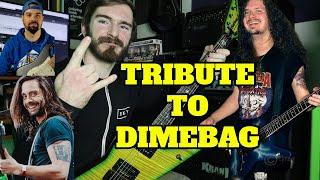 SHRED COLLAB FROM HELL - A Tribute To Dimebag feat. Shannon Lucas, Attila Voros, Hellbag, & More