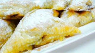 Delicious CHOCOLATE MARSHMALLOW TURNOVERS/S'MORES -Easy Pastry!