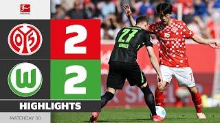Wolfsburg Steals A Point! | MAINZ 05 - VFL WOLFSBURG | Highlights | Matchday 30 – Bundesliga 2024/25