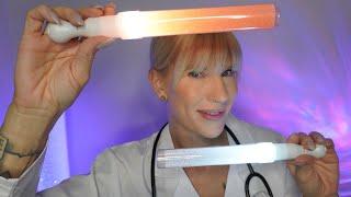 ASMR Doctor Roleplay - Du musst zum erweiterten Fokustest  ( Achtung extrem tingly)