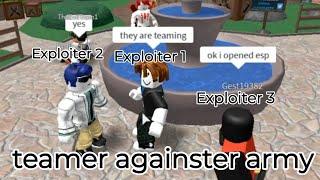 [MM2] exploiters vs toxic teamers...? / read desc ty