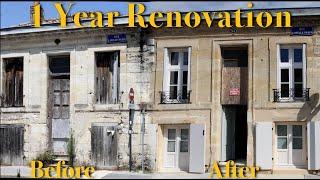 Abandoned Illegal SQUAT to LUXURY Townhouse in Bordeaux France!