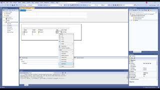 How to create Table Report SSRS - Visual Studio 2019