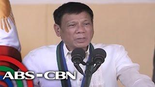 Duterte to drug lords: 'There's a time to rest and to die'