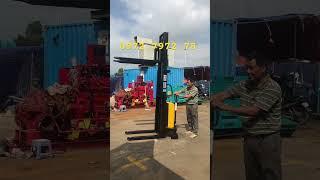 Xe nâng điện 1.5 tấn bán tự động nâng cao 2.5m #xe_nâng_điện #xe_nâng_tay_điện