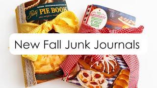 New Fall Junk Journals