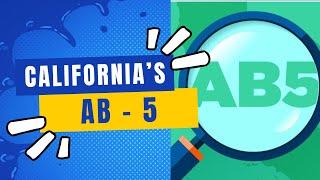 California Assembly Bill 5 (AB5)  Going Nationwide