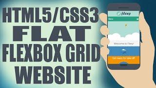 Responsive HTML & CSS Website Built From Scratch