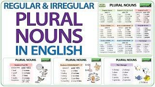 Plural Nouns in English | Regular & Irregular Plural Nouns | Plurals Spelling