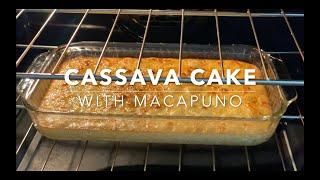 Special Cassava Cake with Macapuno
