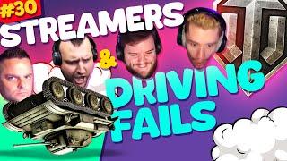 #30 Streamers & Driving Fails | World of Tanks Funny moments