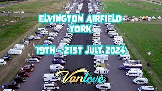 Amazing CAMPERVAN & MOTORHOME CONVOY at VANLOVE FEST ‘24 